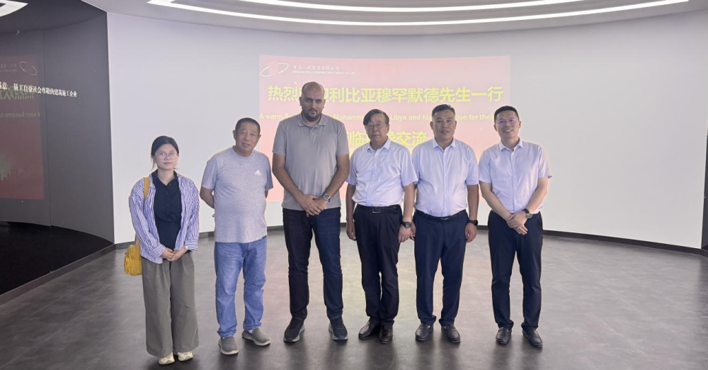 利比亞·班加西醫(yī)院項(xiàng)目建設(shè)單位代表Abuzaid Mohammed 蒞臨集團(tuán)公司考察指導(dǎo)