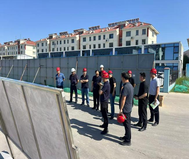 萊西市組織部部長桂曉峰一行調(diào)研萊西市人才孵化基地項(xiàng)目